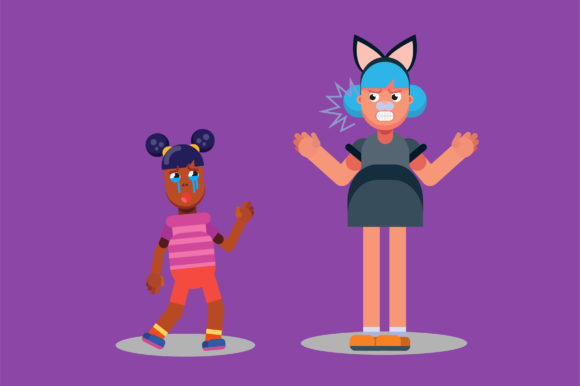 Characters of a Girl Scold a Little Kid: A Designer's Real-World Review