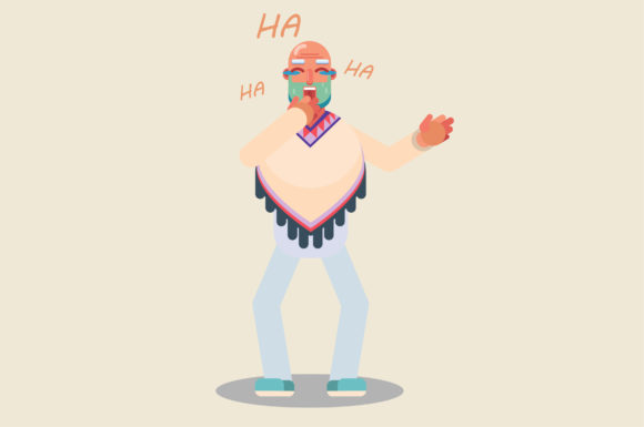 Characters of Laughing Tribe Chief: A Real-World Embroidery Review