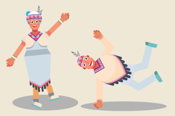 Characters of Native Couple Dancing: A Real Embroidery Review