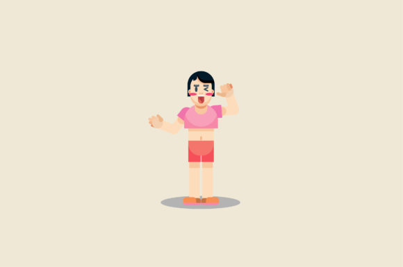 Characters of Simple Cute Girl Review