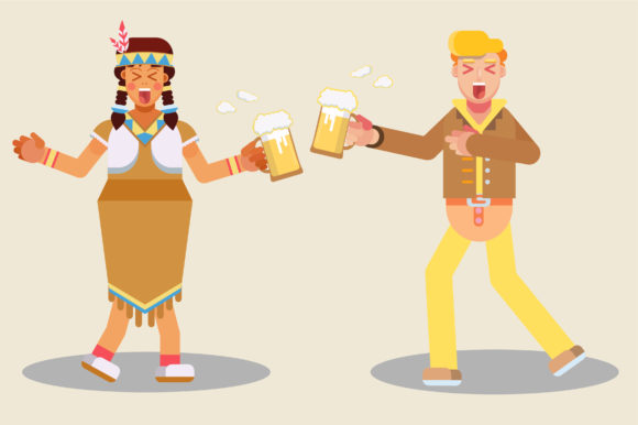 Couple Holding Beers - Thanksgiving Review