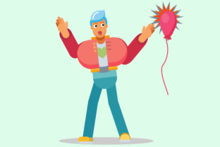 Disgust Characters Vector Illustration Review