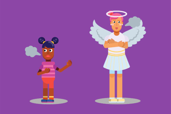 Halloween Characters - an Angry Angel Review