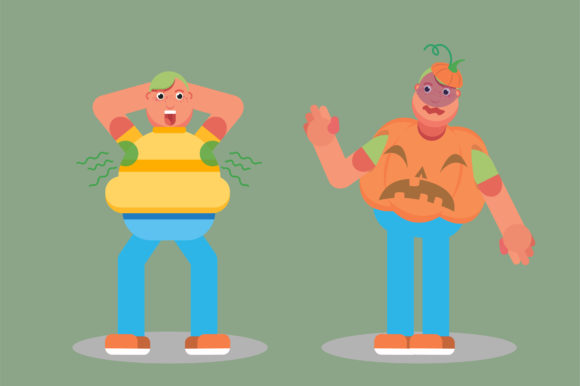Halloween Characters - Kids: A Designer's Stitch Test