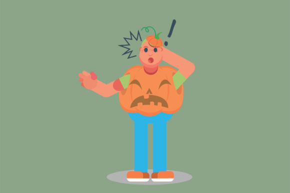 Review: Character - Boy with Pumpkin Costume