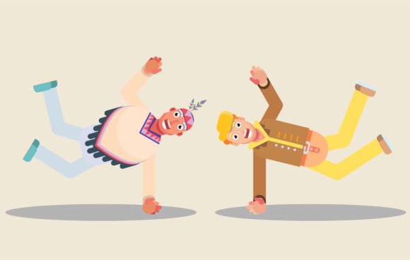 Thanksgiving Characters - Cheerful Boys Review