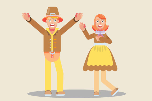 Thanksgiving Characters - Cute Couple: A Designer's Real-World Review