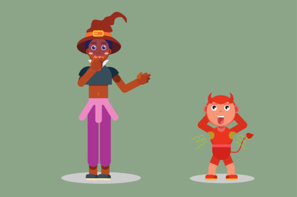 Weird Characters - Halloween Theme: A Designer's Stitch Test